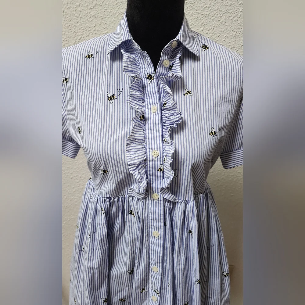 Kate Spade abuzz Poplin Dress Sise XS